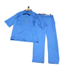 Vintage Blue Two - Piece Outfit