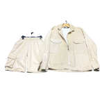 Men's Chinos Jacket & Cargo Shorts Set